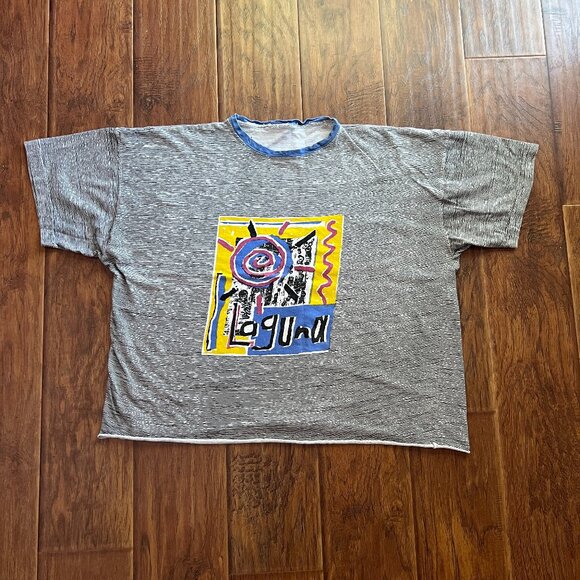 Vintage 90s Laguna Graphic T-Shirt – Oversized - Picture 1 of 6